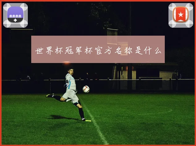世界杯冠军杯官方名称是什么