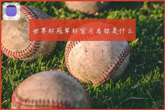 世界杯冠军杯官方名称是什么